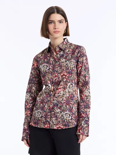 Robert Graham Priscilla Long Sleeve Shirt In Multi
