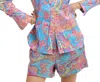 Robert Graham Priscilla Paisley Stretch-cotton Shirt In Multi In Black