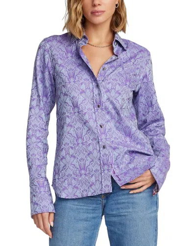Robert Graham Priscilla Shirt In Blue