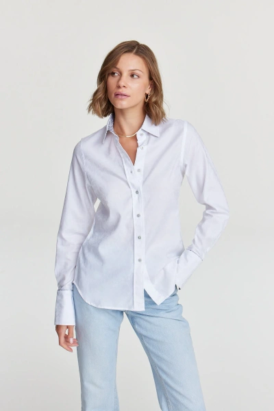 Robert Graham Priscilla Woven Shirt In White