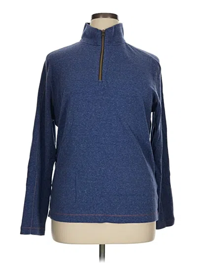 Pre-owned Robert Graham Pullover Sweater In Blue