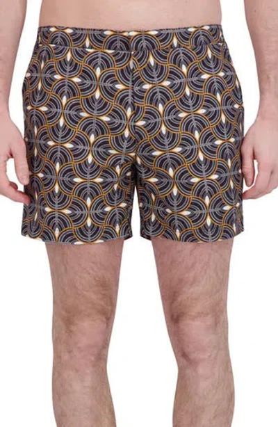 Robert Graham Quick Dry Swim Trunks In Scales