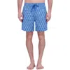 Robert Graham Quickdry Boxer Board Shorts In Skulls