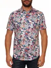 ROBERT GRAHAM ROBERT GRAHAM QUINDELL SHORT SLEEVE BUTTON DOWN SHIRT