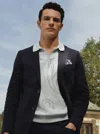 Robert Graham Rayburn Blazer In Navy