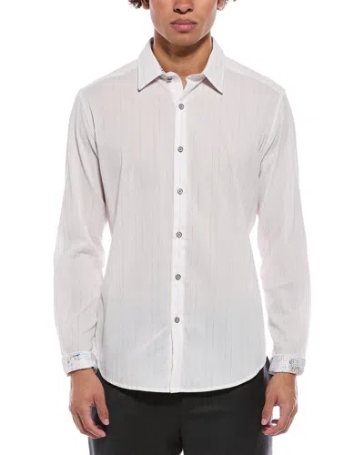 Robert Graham Reabrook Classic Fit Woven Shirt In Metallic