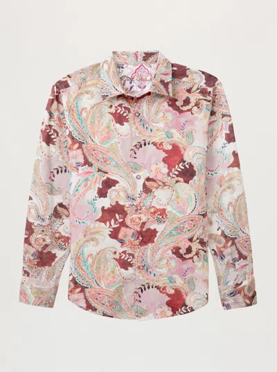 Robert Graham Red Rock Long Sleeve Button Down Shirt Big In Multi
