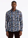 Robert Graham Remington Long Sleeve Button Down Shirt In Multi