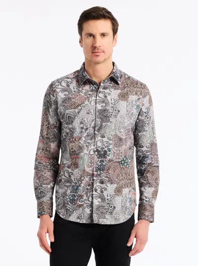Robert Graham Remsen Long Sleeve Button Down Shirt In Multi