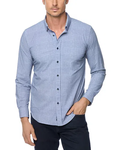 Robert Graham Renley Button Down Shirt In Navy