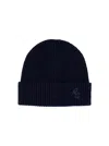Robert Graham Rg Logo Beanie In Blue