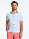 Robert Graham Riptide Short Sleeve Button Down Shirt In Multi