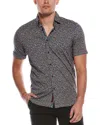 Robert Graham Ritter Tailored Fit Knit Shirt In Multi