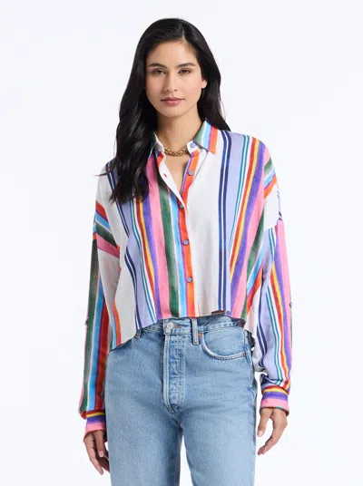 Robert Graham Riviera Long Sleeve Shirt In Multi