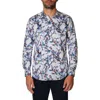 Robert Graham Robertson Long Sleeve Woven Shirt In White Multi