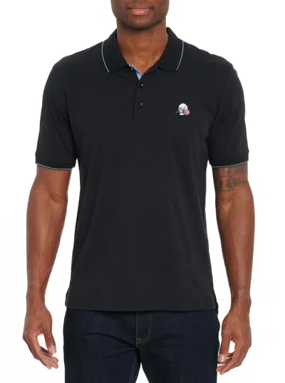 Robert Graham Rossi Polo In Black