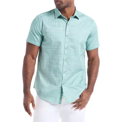 Robert Graham Roth Short Sleeve Cotton Button-up Shirt In Multi