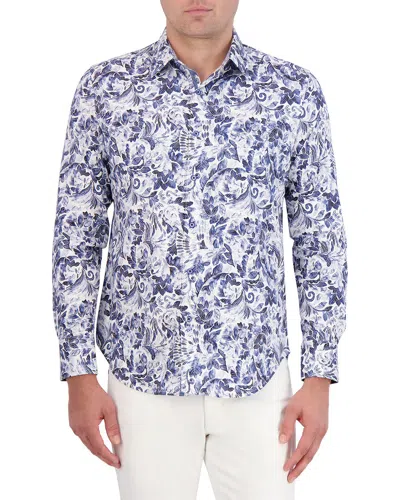 Robert Graham Santa Cruz Woven Shirt In Blue