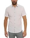 Robert Graham Men's Shark Bite Short-sleeve Shirt In White