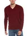 Robert Graham Selby Long Sleeve Knit Sweater In Red