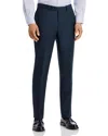 Robert Graham Sharkskin Modern Fit Suit Pants In Hunter Green