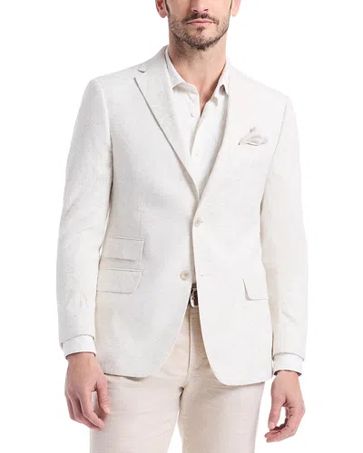 Robert Graham Shawfield Classic Fit Woven Sport Coat In White