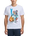 Robert Graham Ski Graham Short Sleeve Graphic Tee In White