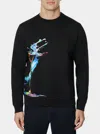 Robert Graham Men's Skyline Sips Graphic Sweatshirt In Black