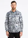 Robert Graham Socialites Long Sleeve Button Down Shirt In Gray
