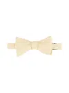 Robert Graham Solid Paisley Bow Tie In Orange