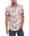 Robert Graham Splash Of Color Classic Fit Knit Shirt In Multi