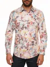 Robert Graham Splash Of Color Long Sleeve Button Down Shirt