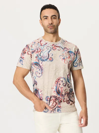 Robert Graham Stauton Short Sleeve T-shirt In Pink