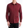 Robert Graham Stellman Long Sleeve Button-up Shirt In Burgundy