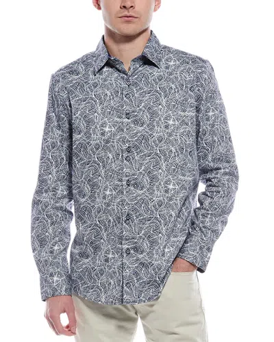 Robert Graham Stelvio Classic Fit Shirt In Blue