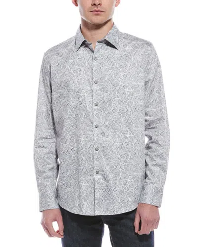 Robert Graham Stelvio Classic Fit Shirt In Grey