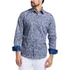 Robert Graham Stelvio Long Sleeve Button Down Shirt In Blue
