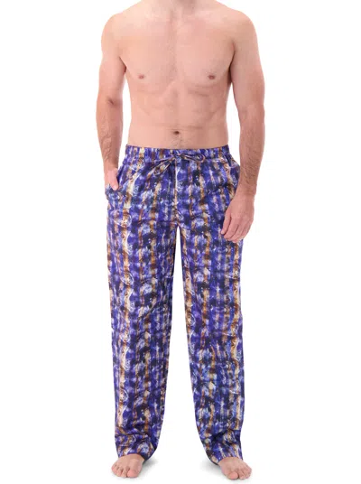 Robert Graham Striped Pj Pant In Blue