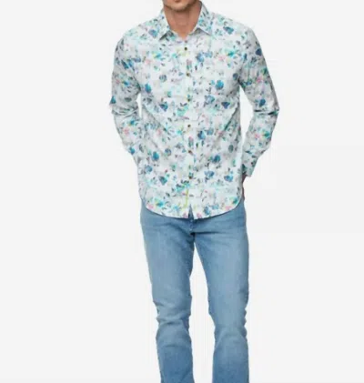 Robert Graham Sumter Floral Cotton-blend Shirt In Multi