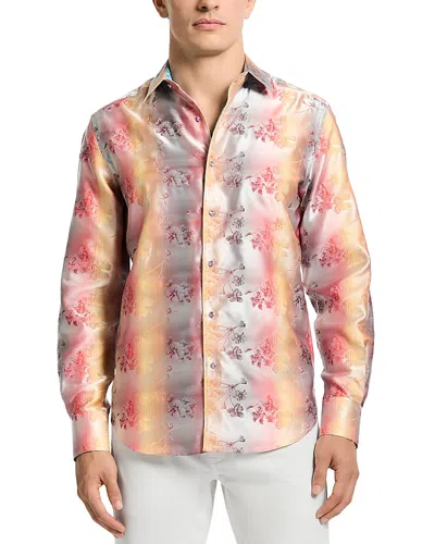 Robert Graham Sunset Trellis Shirt In Multi