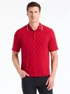 Robert Graham Superman™ X  S-shield Short Sleeve Polo In Red