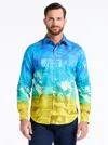 Robert Graham Superman™ X  Up Up Away Long Sleeve Button Down Shirt In Blue