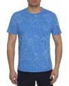 Robert Graham Swanson Knit T-shirt In Blue