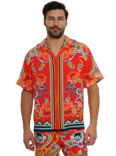 ROBERT GRAHAM ROBERT GRAHAM TAJ SHORT SLEEVE BUTTON DOWN SHIRT