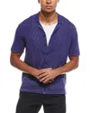 Robert Graham Tambor Pointelle Shirt In Blue