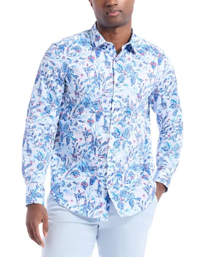 Robert Graham Tenston Woven Shirt In Blue