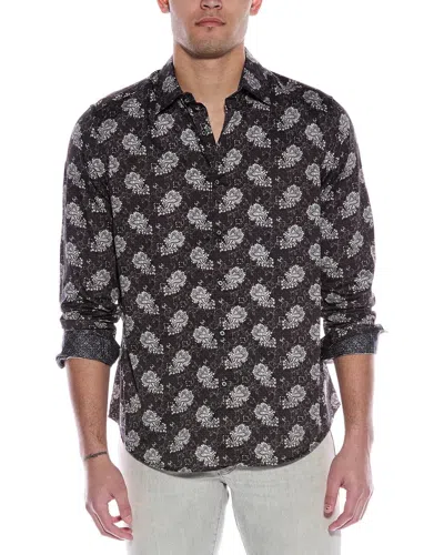 Robert Graham Terjo Classic Fit Woven Shirt In Black
