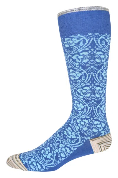 Robert Graham The Comoros Socks In Blue