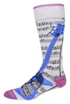 Robert Graham The Elixir Of Life Socks In Light Grey