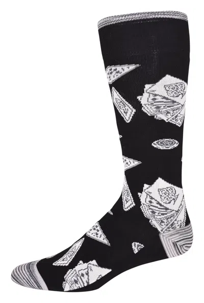Robert Graham The Full House Socks In Black